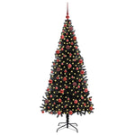 HKH Árvore de Natal com 300 Leds com Suporte Preto em PVC