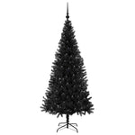 HKH Árvore de Natal com 300 Leds com Suporte Preto em PVC