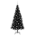 HKH Árvore de Natal com 300 Leds com Suporte Preto em PVC