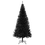 HKH Árvore de Natal com 300 Leds com Suporte Preto em PVC