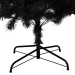 HKH Árvore de Natal com 300 Leds com Suporte Preto em PVC