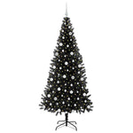 HKH Árvore de Natal com 300 Leds com Suporte Preto em PVC