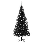 HKH Árvore de Natal com 300 Leds com Suporte Preto em PVC