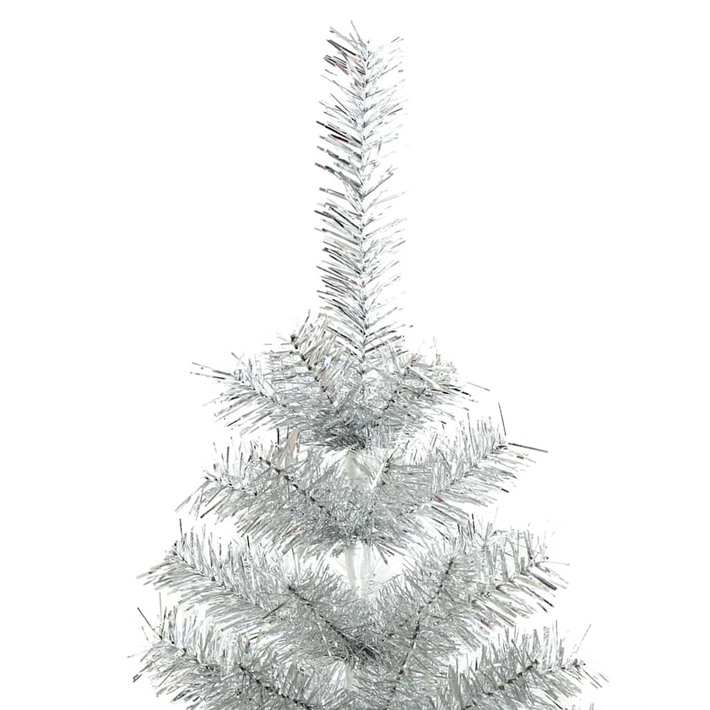 HKH Árvore de Natal com 150 Leds com Suporte Prateado em PéT