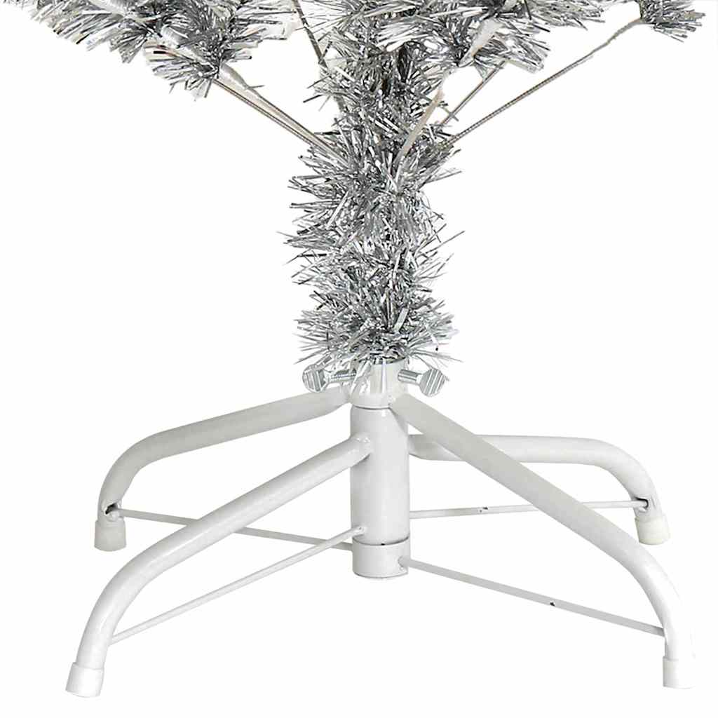 HKH Árvore de Natal com 150 Leds com Suporte Prateado em PéT