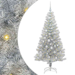 HKH Árvore de Natal com 150 Leds com Suporte Prateado em PéT