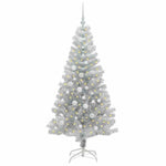 HKH Árvore de Natal com 150 Leds com Suporte Prateado em PéT