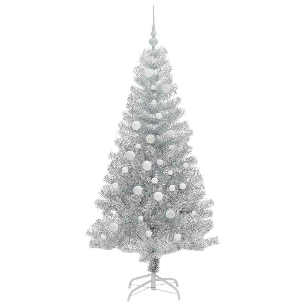 HKH Árvore de Natal com 150 Leds com Suporte Prateado em PéT
