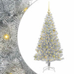 HKH Árvore de Natal com 150 Leds com Suporte Prateado em PéT