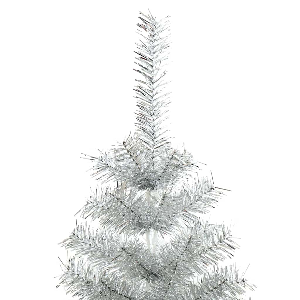 HKH Árvore de Natal com 150 Leds com Suporte Prateado em PéT