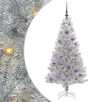 HKH Árvore de Natal com 150 Leds com Suporte Prateado em PéT