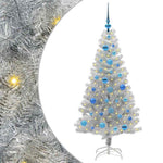 HKH Árvore de Natal com 150 Leds com Suporte Prateado em PéT