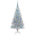 HKH Árvore de Natal com 150 Leds com Suporte Prateado em PéT