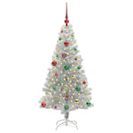 HKH Árvore de Natal com 150 Leds com Suporte Prateado em PéT