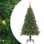 HKH Árvore de Natal Artificial Verde em Aço e Plástico em PVC