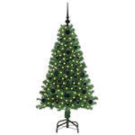 HKH Árvore de Natal Artificial Verde em Aço e Plástico em PVC