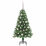 HKH Árvore de Natal Artificial Verde em Aço e Plástico em PVC