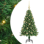 HKH Árvore de Natal Artificial Verde em Aço e Plástico em PVC