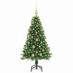HKH Árvore de Natal Artificial Verde em Aço e Plástico em PVC