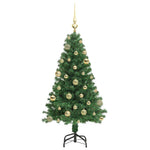 HKH Árvore de Natal Artificial Verde em Aço e Plástico em PVC