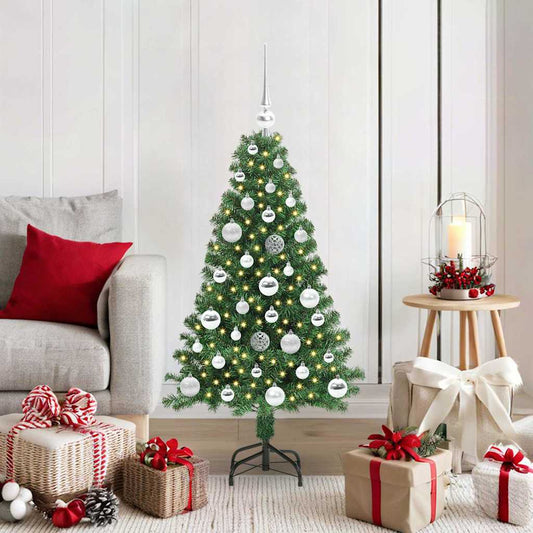 HKH Árvore de Natal Artificial Verde em Aço e Plástico em PVC
