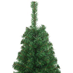 HKH Árvore de Natal Artificial Verde em Aço e Plástico em PVC