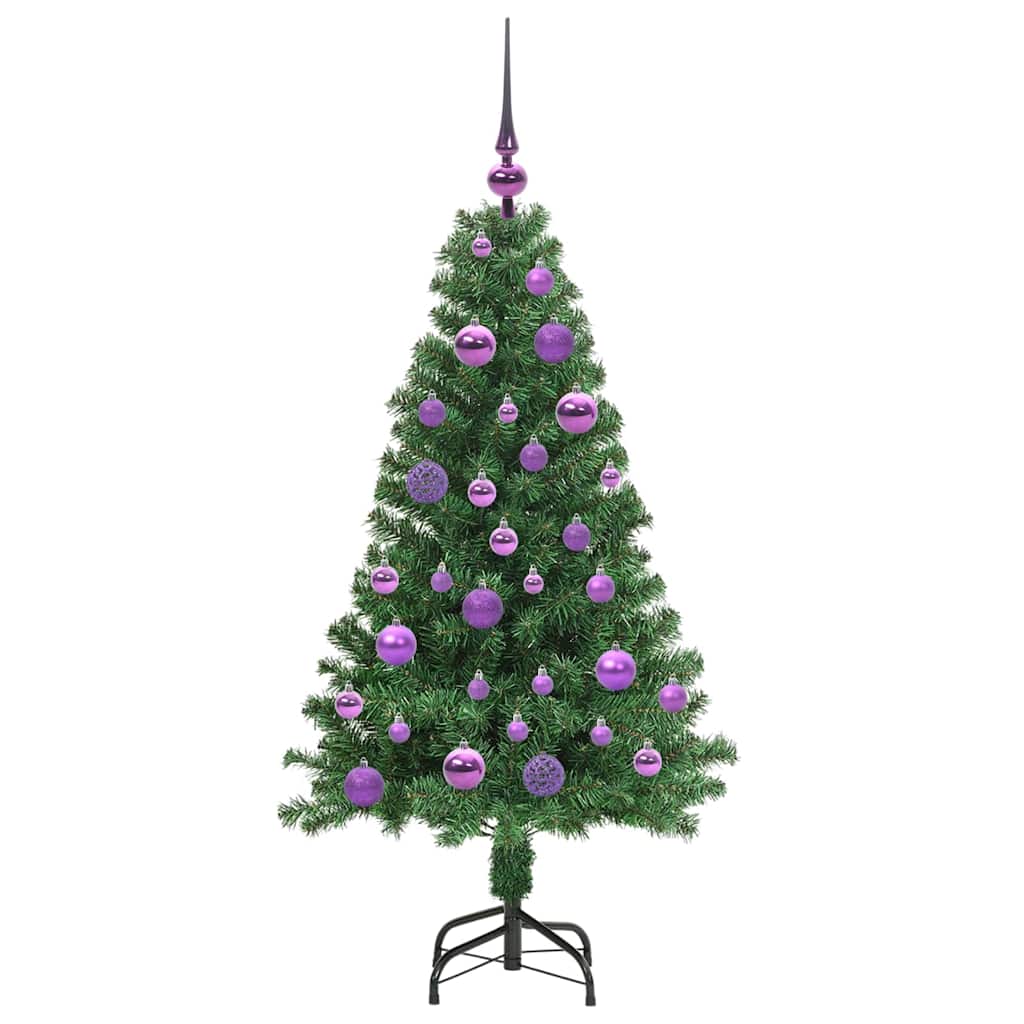 HKH Árvore de Natal Artificial Verde em Aço e Plástico em PVC