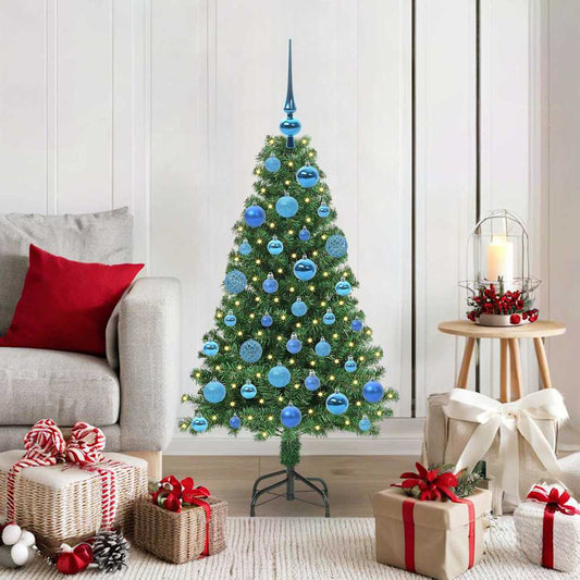HKH Árvore de Natal Artificial Verde em Aço e Plástico em PVC