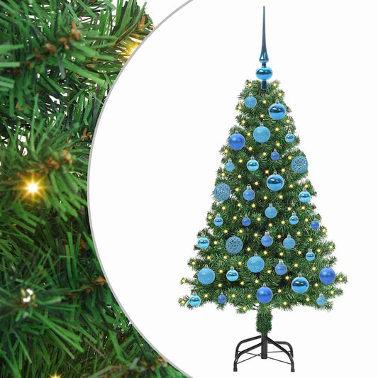 HKH Árvore de Natal Artificial Verde em Aço e Plástico em PVC