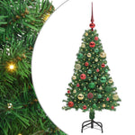 HKH Árvore de Natal Artificial Verde em Aço e Plástico em PVC