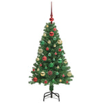 HKH Árvore de Natal Artificial Verde em Aço e Plástico em PVC