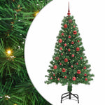 HKH Árvore de Natal Artificial Verde em Aço e Plástico em PVC