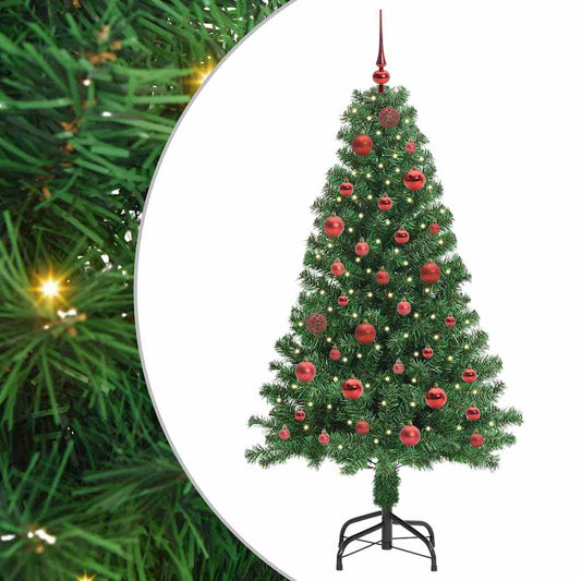 HKH Árvore de Natal Artificial Verde em Aço e Plástico em PVC