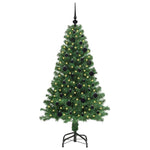 HKH Árvore de Natal Artificial Verde em Aço e Plástico em PVC