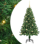 HKH Árvore de Natal Artificial Verde em Aço e Plástico em PVC
