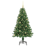 HKH Árvore de Natal Artificial Verde em Aço e Plástico em PVC