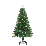 HKH Árvore de Natal Artificial Verde em Aço e Plástico em PVC