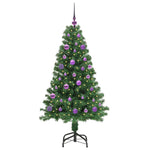 HKH Árvore de Natal Artificial Verde em Aço e Plástico em PVC