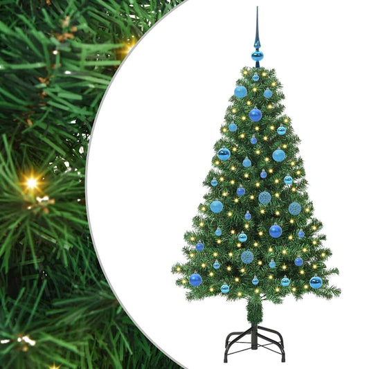 HKH Árvore de Natal Artificial Verde em PVC