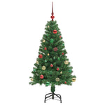 HKH Árvore de Natal Artificial Verde em Aço e Plástico em PVC