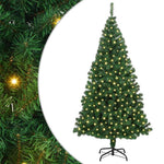 HKH Árvore de Natal Artificial Verde em Aço e Plástico em PVC