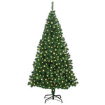 HKH Árvore de Natal Artificial Verde em Aço e Plástico em PVC
