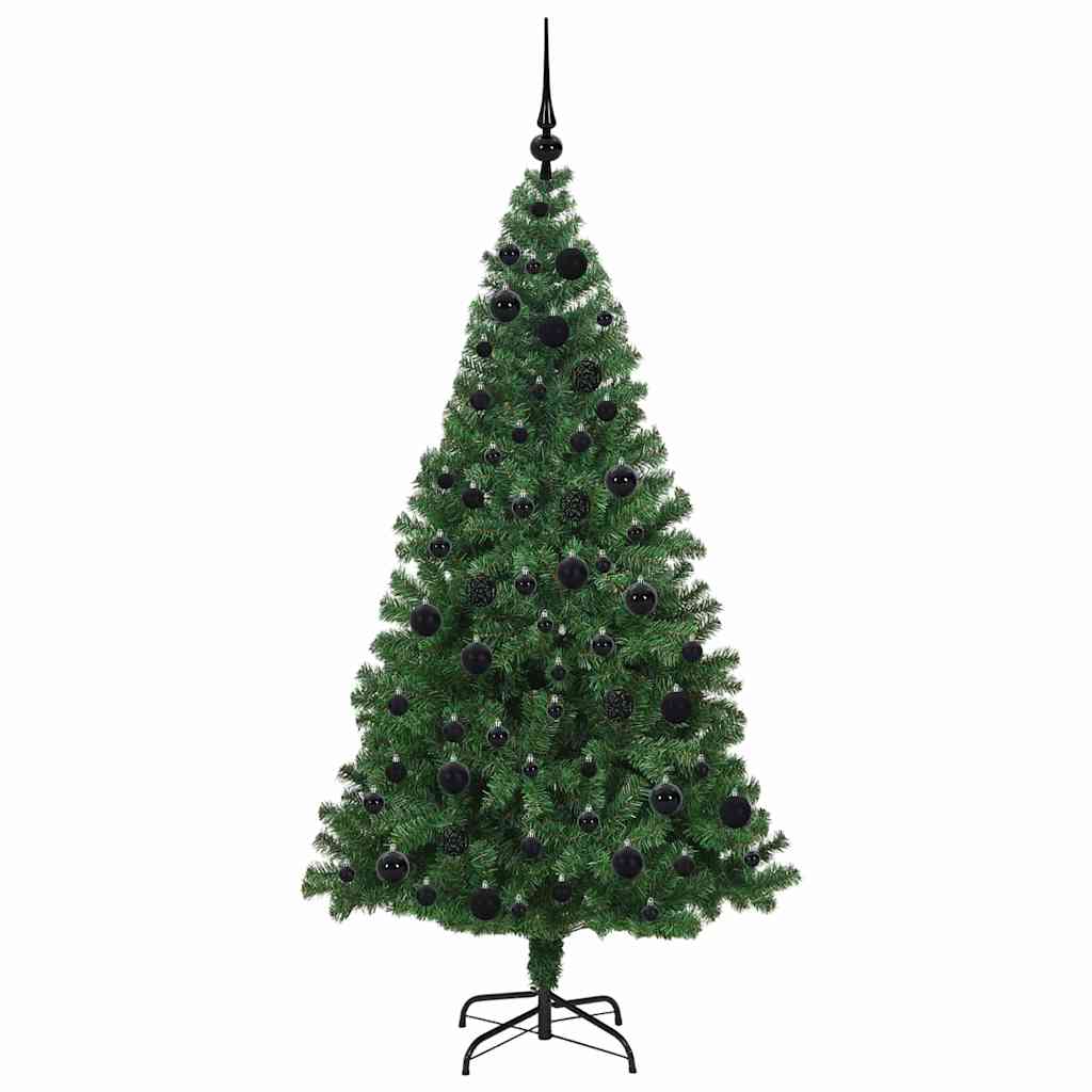 HKH Árvore de Natal Artificial Verde em Aço e Plástico em PVC