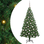 HKH Árvore de Natal Artificial Verde em Aço e Plástico em PVC