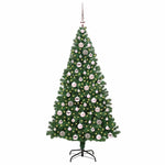HKH Árvore de Natal Artificial Verde em Aço e Plástico em PVC