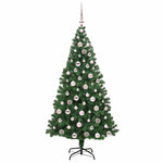 HKH Árvore de Natal Artificial Verde em Aço e Plástico em PVC