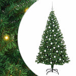 HKH Árvore de Natal Artificial Verde em Aço e Plástico em PVC