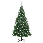 HKH Árvore de Natal Artificial Verde em Aço e Plástico em PVC