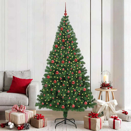 HKH Árvore de Natal Artificial Verde em Aço e Plástico em PVC