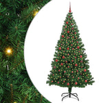 HKH Árvore de Natal Artificial Verde em Aço e Plástico em PVC